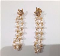 Pendientes Misis Mujer THALASSA in Plata Perla OR10454